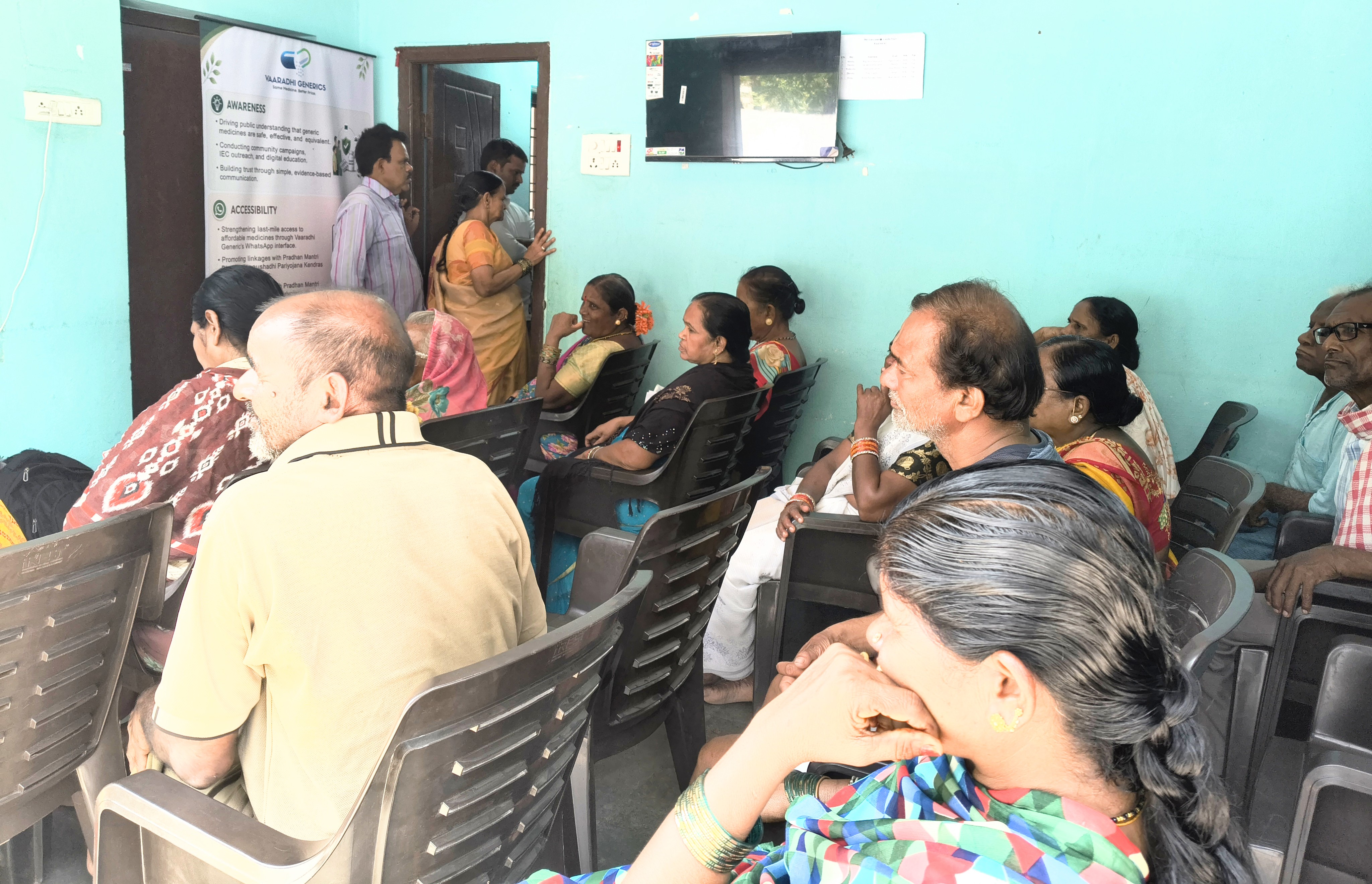 Vaaradhi Trust Sponsors Quality Generic Medicines at Medical Camp Organized by MARI in Charlapalli Industrial Area