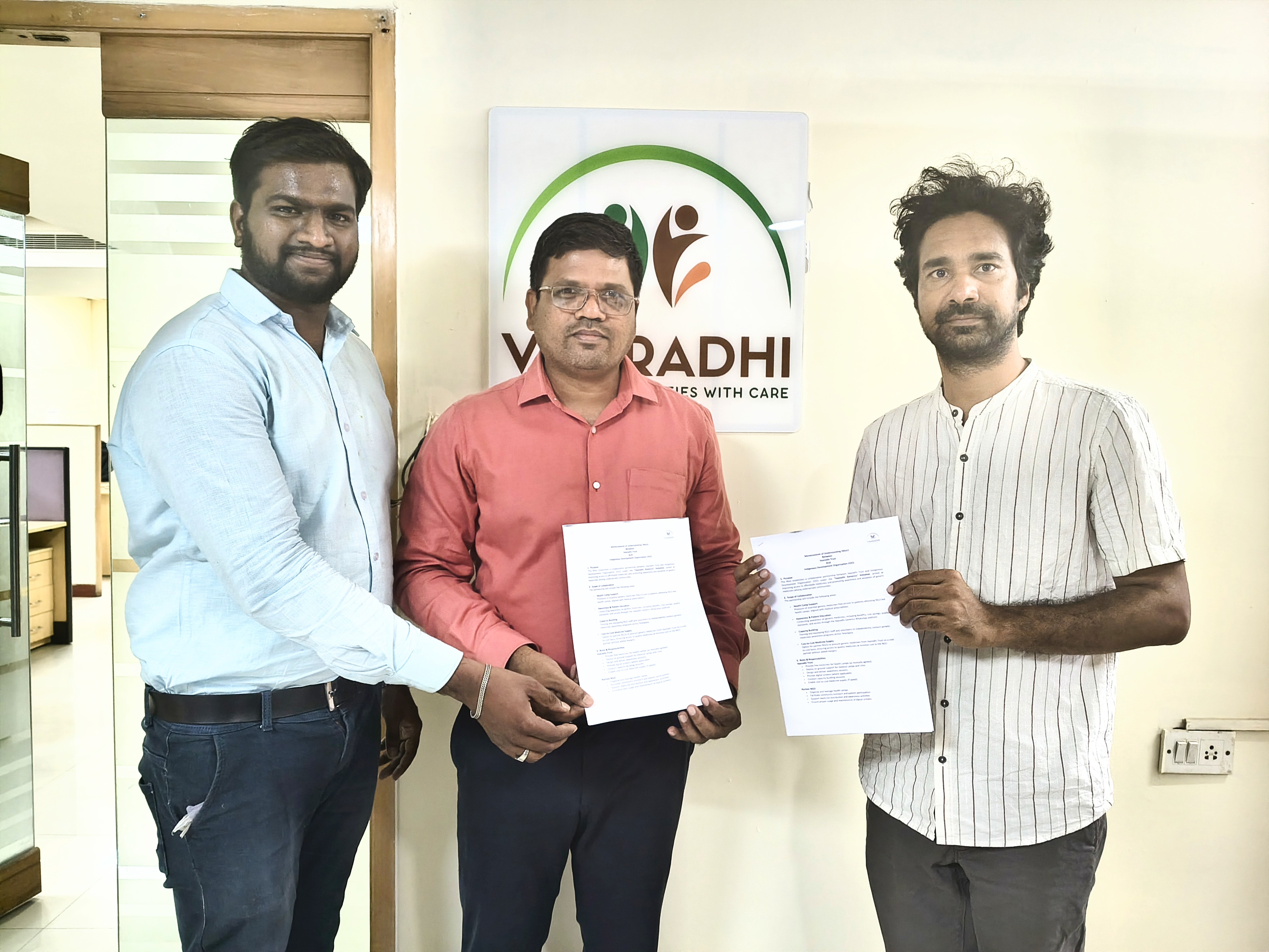 Vaaradhi Trust Partners with Indigenous Development Organisation (IDO) to Expand Access to Affordable Healthcare